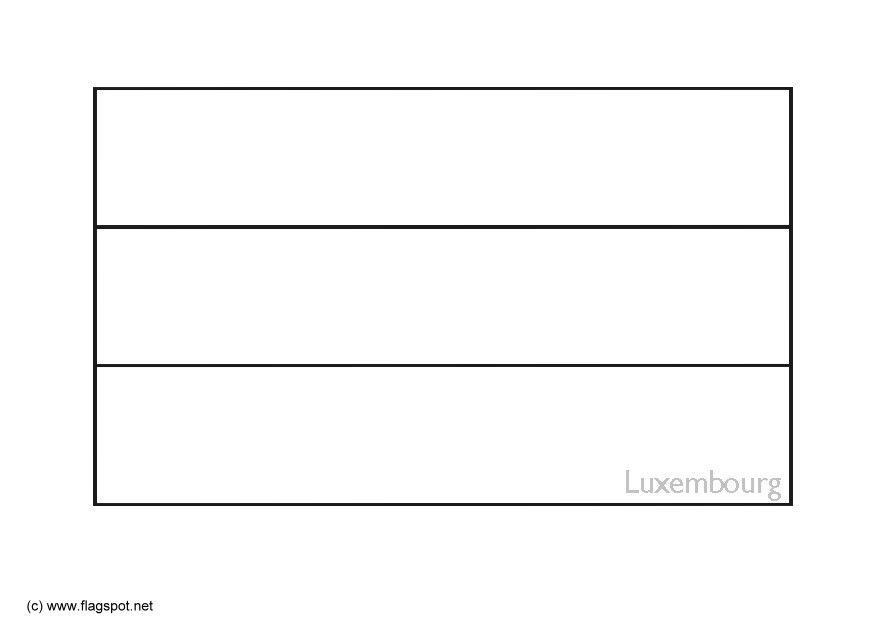 lussemburgo Disegno da colorare lussemburgo