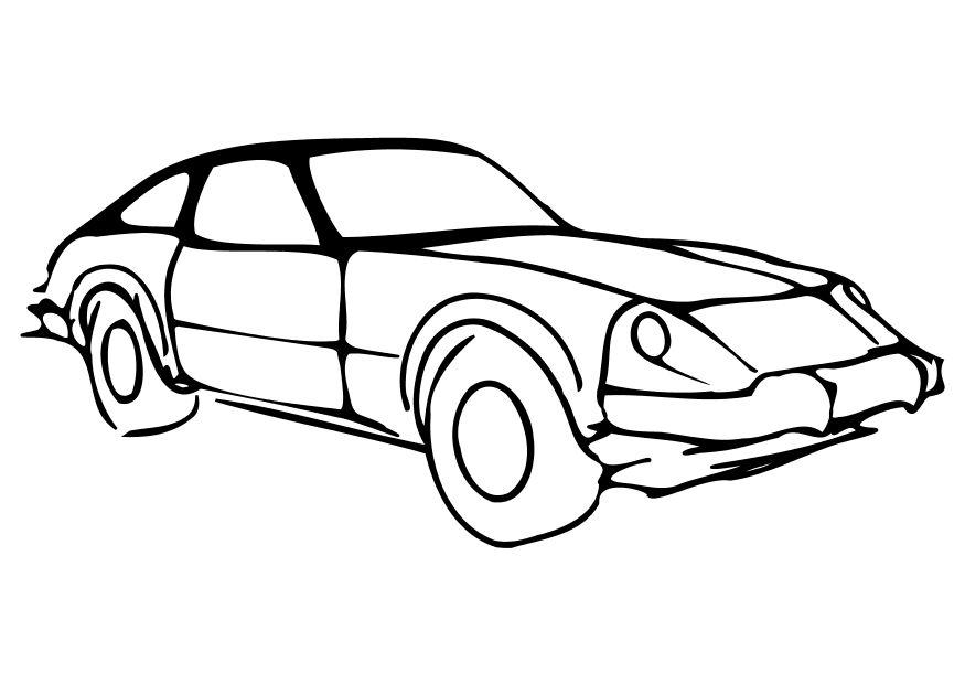 macchina Disegno da colorare macchina