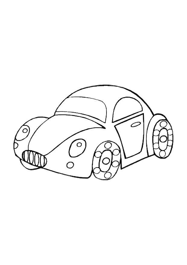 macchina giocattolo Disegno da colorare macchina giocattolo