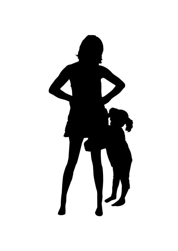 madre e figlia Disegno da colorare madre e figlia