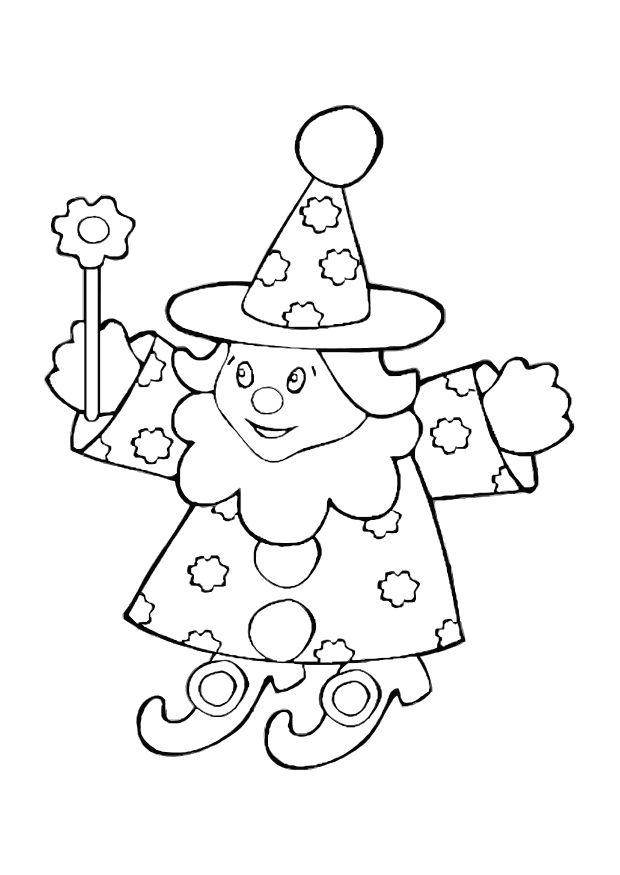 mago Disegno da colorare mago