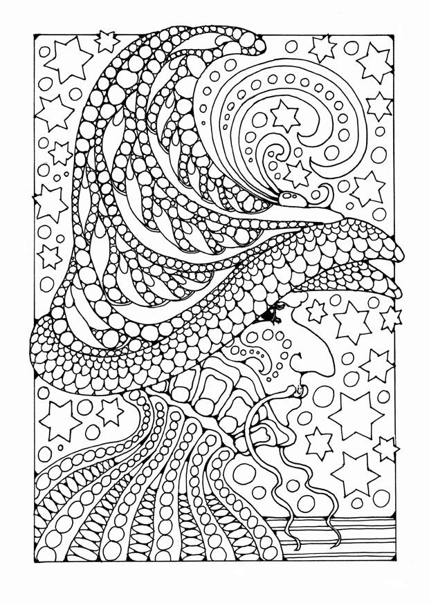 mago Disegno da colorare mago