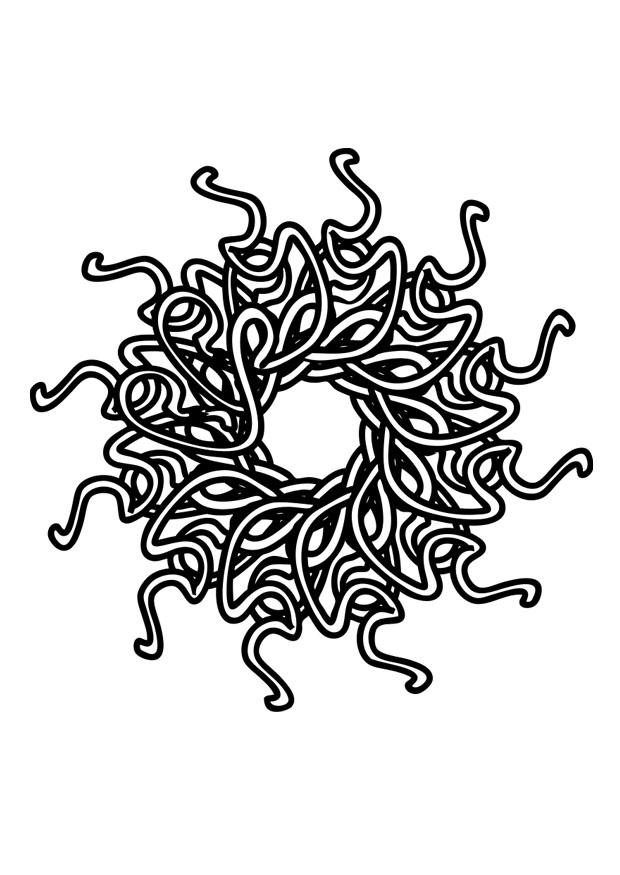 mandala Disegno da colorare mandala