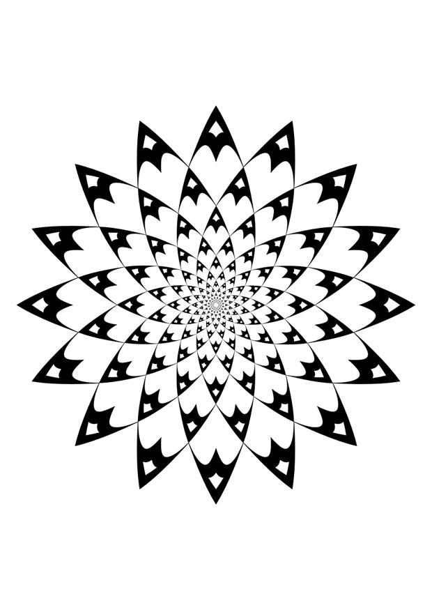 mandala Disegno da colorare mandala