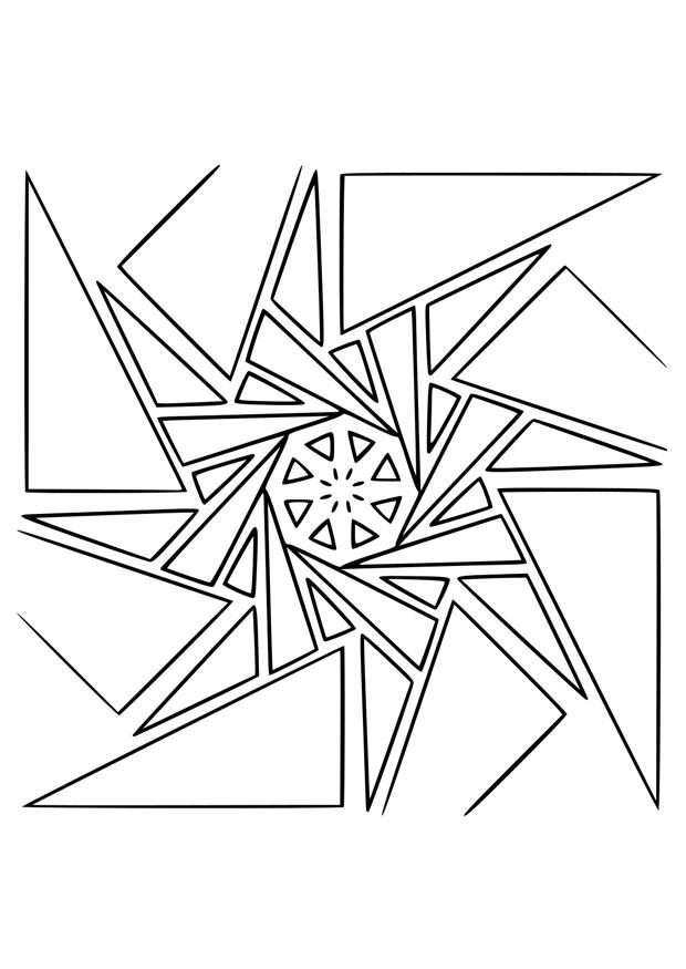 mandala11 Disegno da colorare mandala11