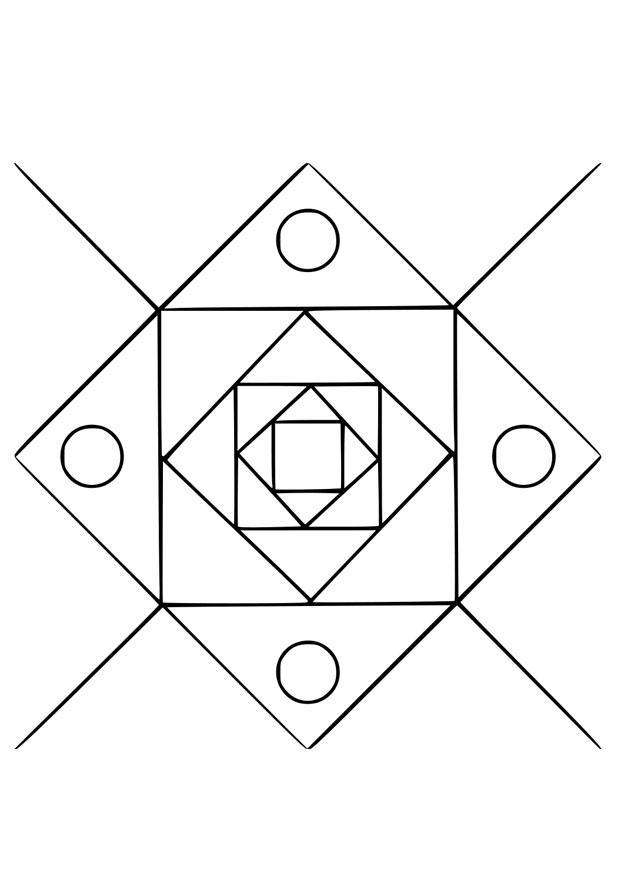 mandala12 Disegno da colorare mandala12