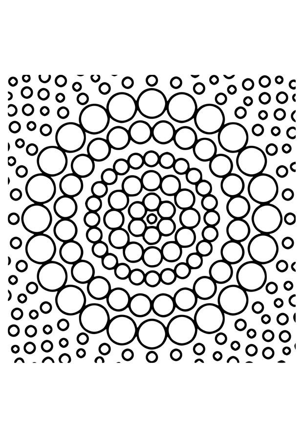 Disegno da colorare mandala19