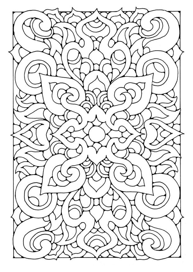 mandala6a Disegno da colorare mandala6a