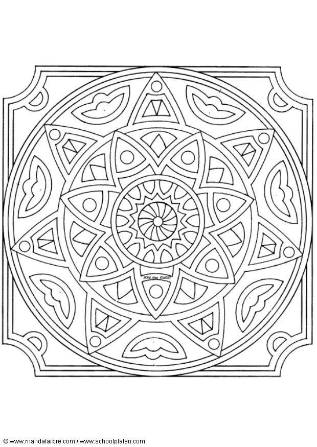 mandalac7 Disegno da colorare mandalac7