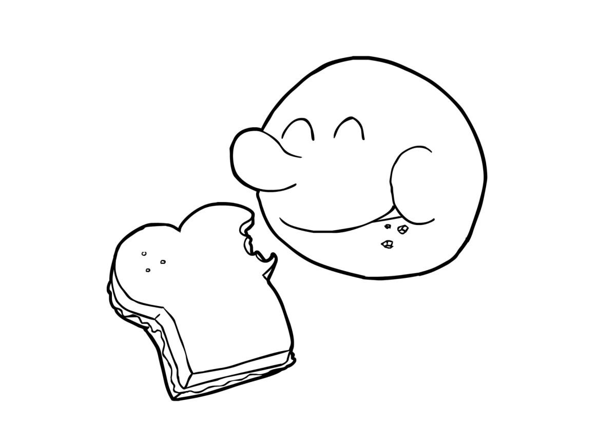 mangiare Disegno da colorare mangiare