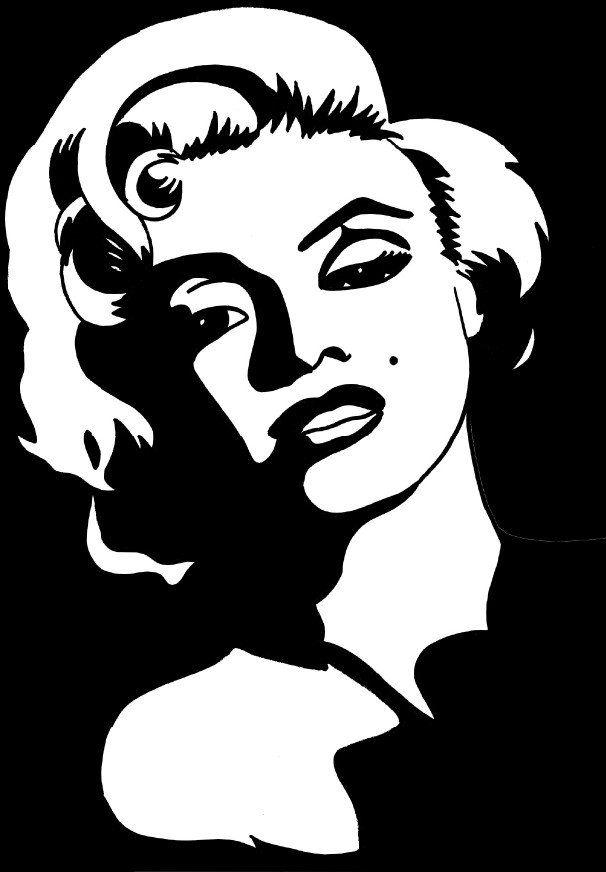 marilyn monroe Disegno da colorare marilyn monroe