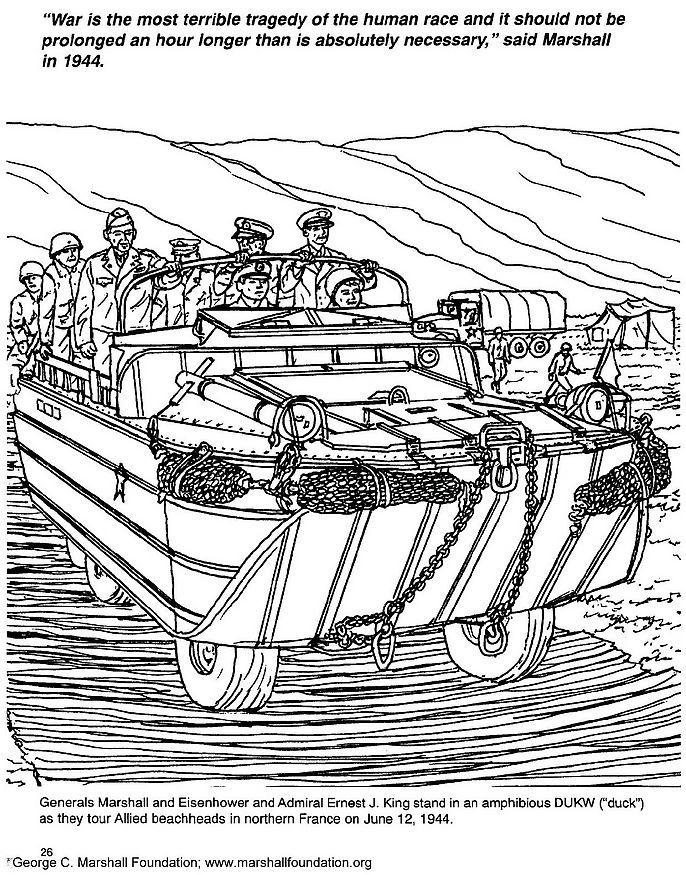 marshall, eisenhower, king Disegno da colorare marshall, eisenhower, king