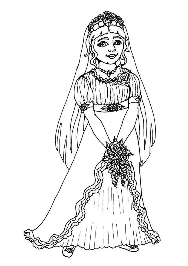 matrimonio Disegno da colorare matrimonio