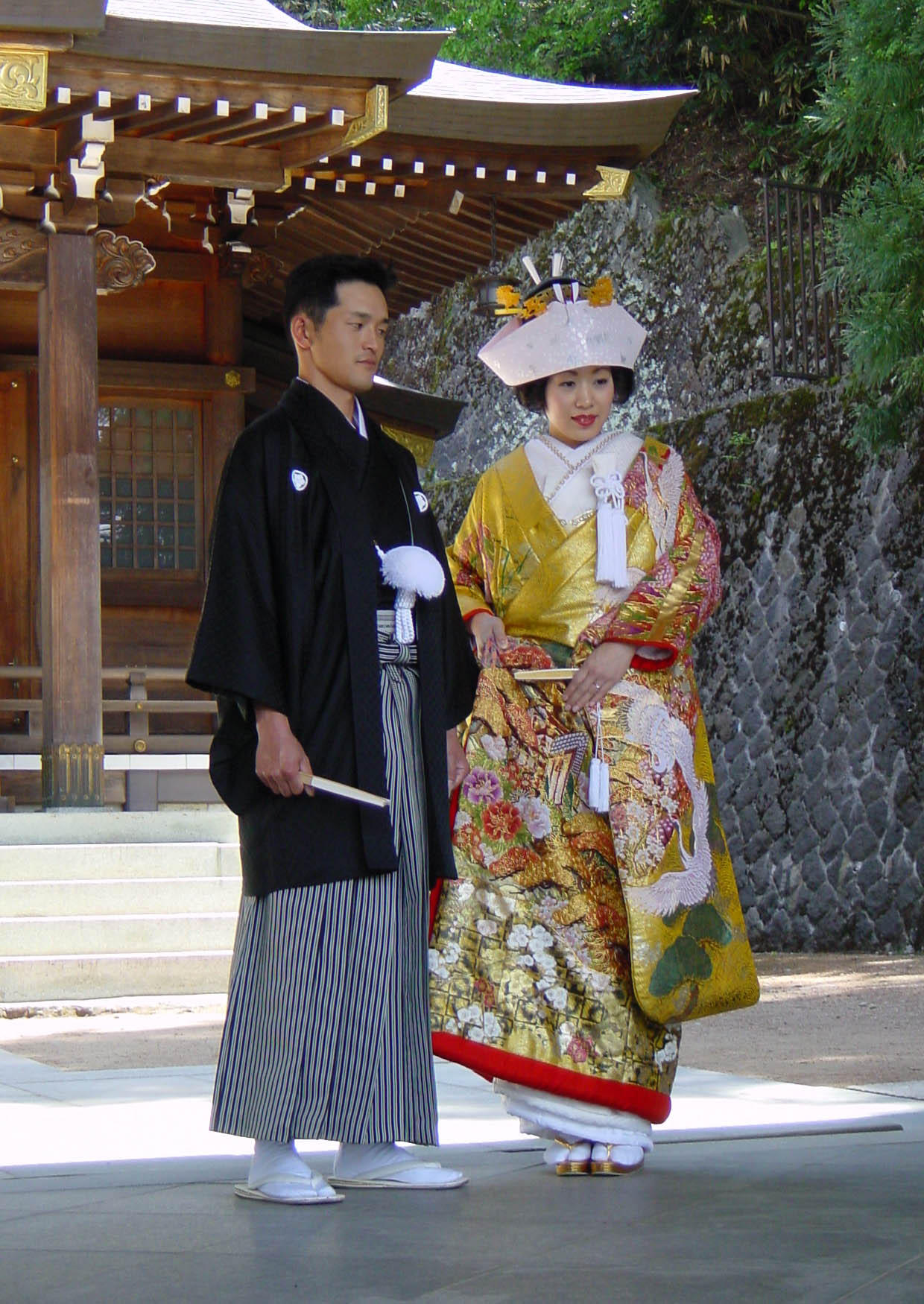 matrimonio giapponese, ceremonia shinto Foto matrimonio giapponese, ceremonia shinto
