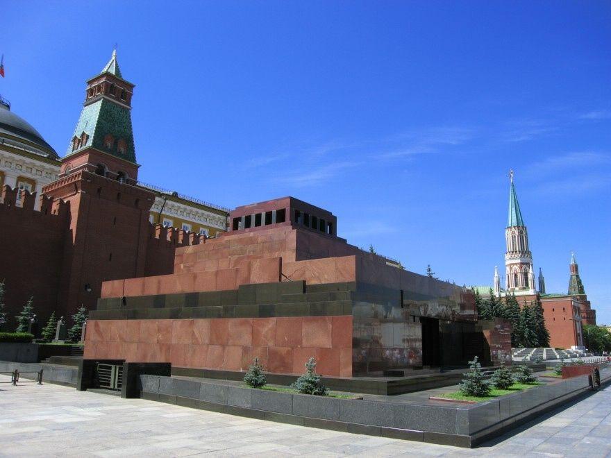 mausoleo di lenin - mosca Foto mausoleo di lenin - mosca