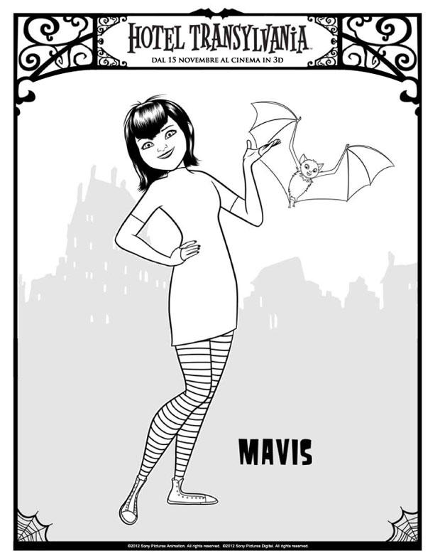 mavis Disegno da colorare mavis