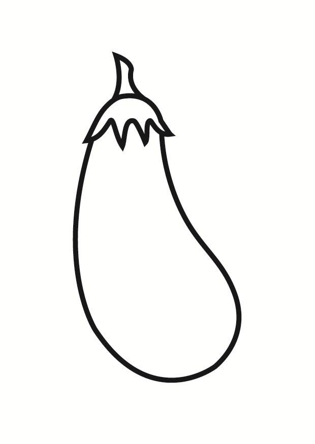 melanzana Disegno da colorare melanzana