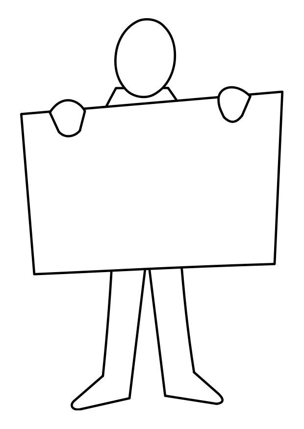 messaggio Disegno da colorare messaggio