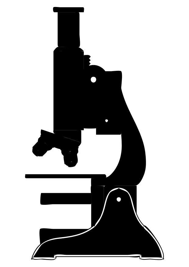 microscopio Disegno da colorare microscopio