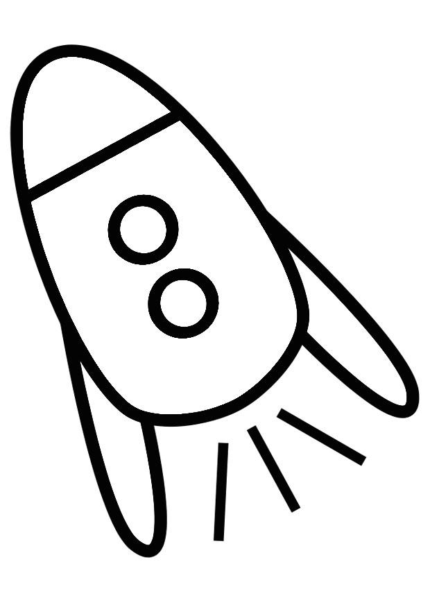 missile Disegno da colorare missile