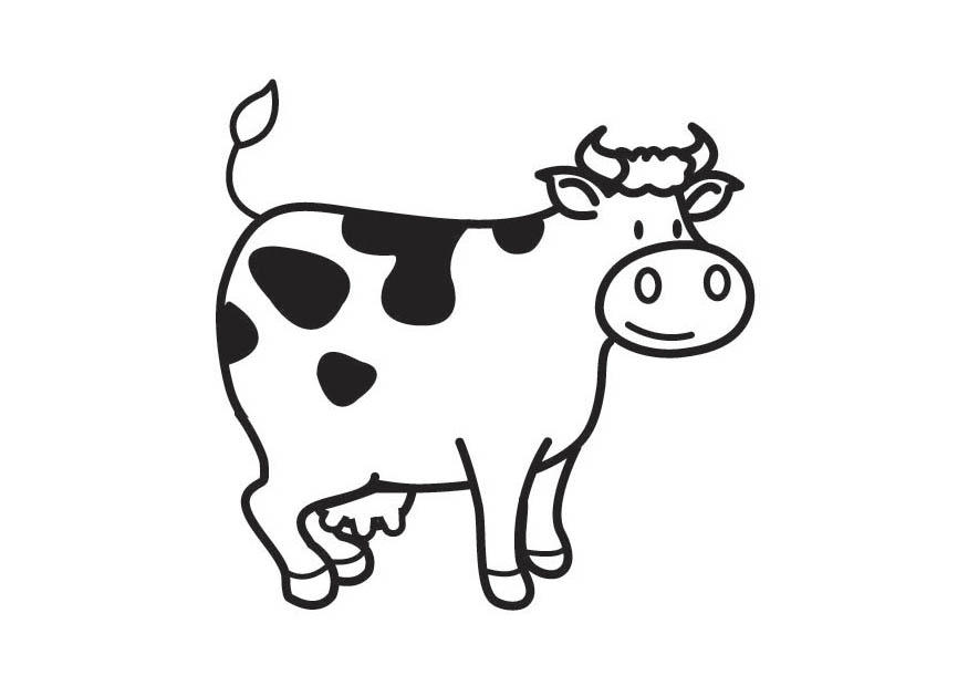 mucca Disegno da colorare mucca