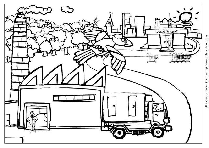mucca 7 Disegno da colorare mucca 7