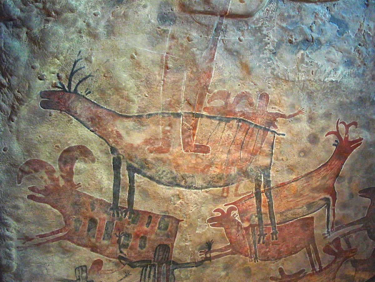 murale in grotta Foto murale in grotta