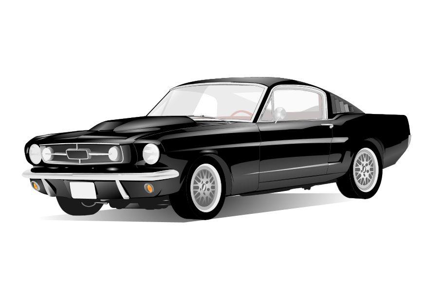 mustang Disegno da colorare mustang