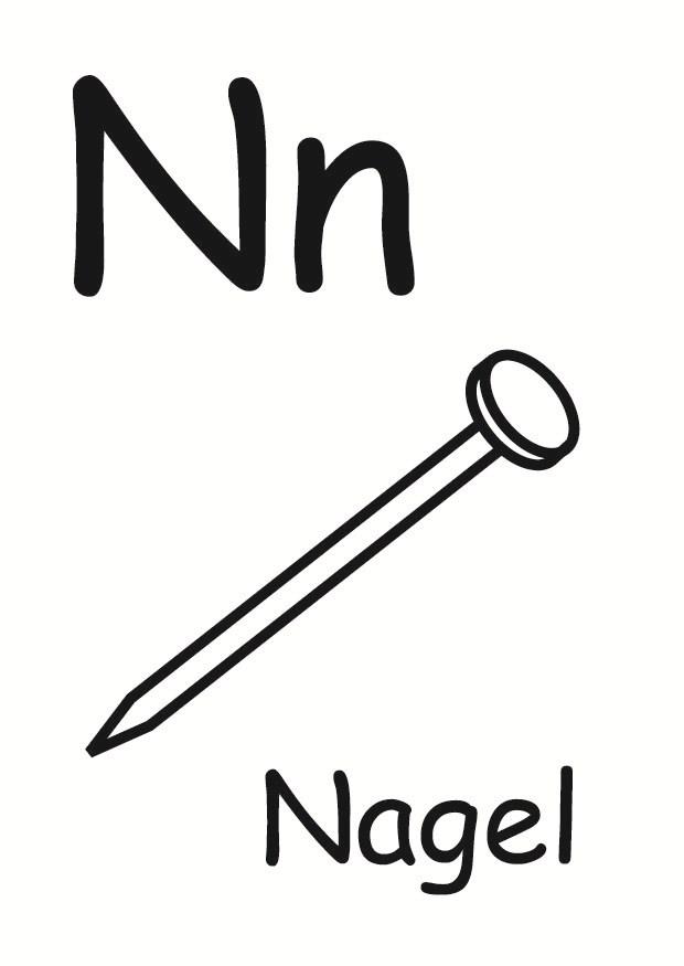 n Disegno da colorare n
