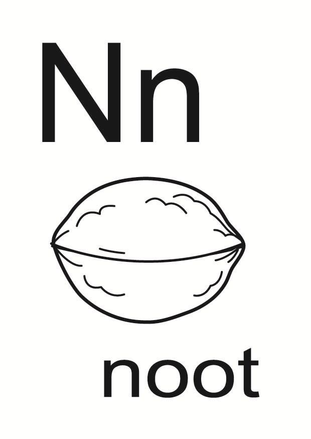 n Disegno da colorare n