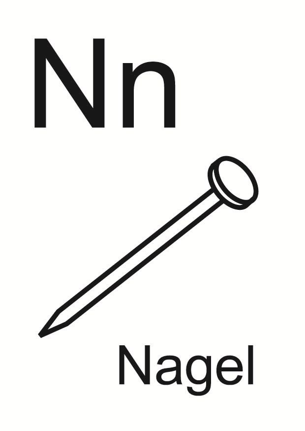 n Disegno da colorare n