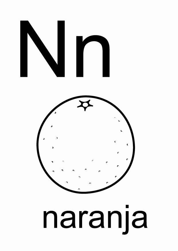 n Disegno da colorare n