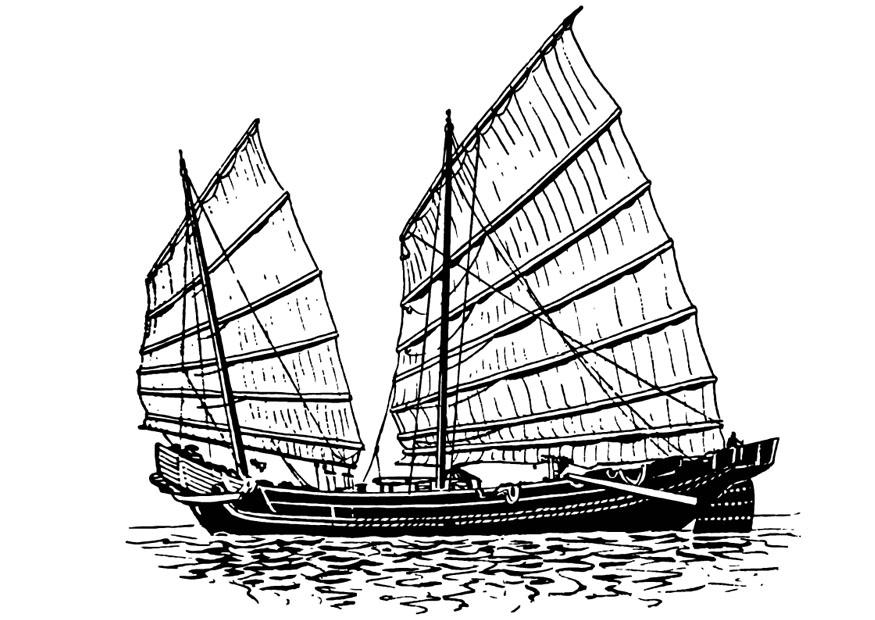 nave Disegno da colorare nave