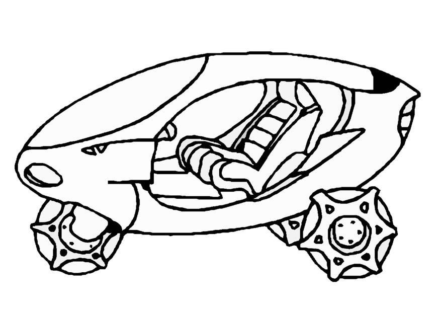 nave spaziale Disegno da colorare nave spaziale
