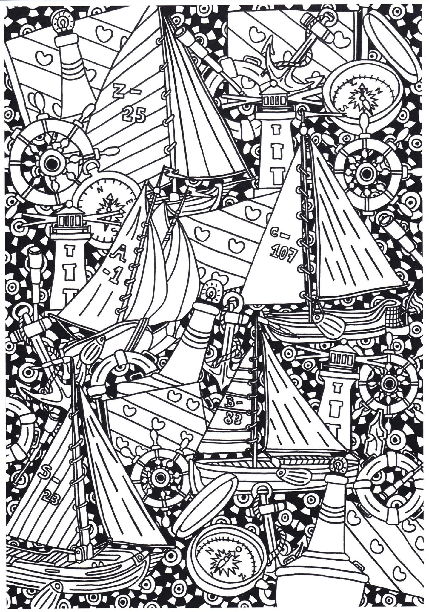 navi Disegno da colorare navi