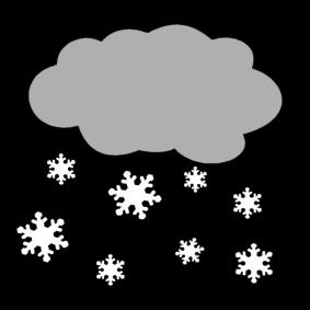 neve Disegno da colorare neve