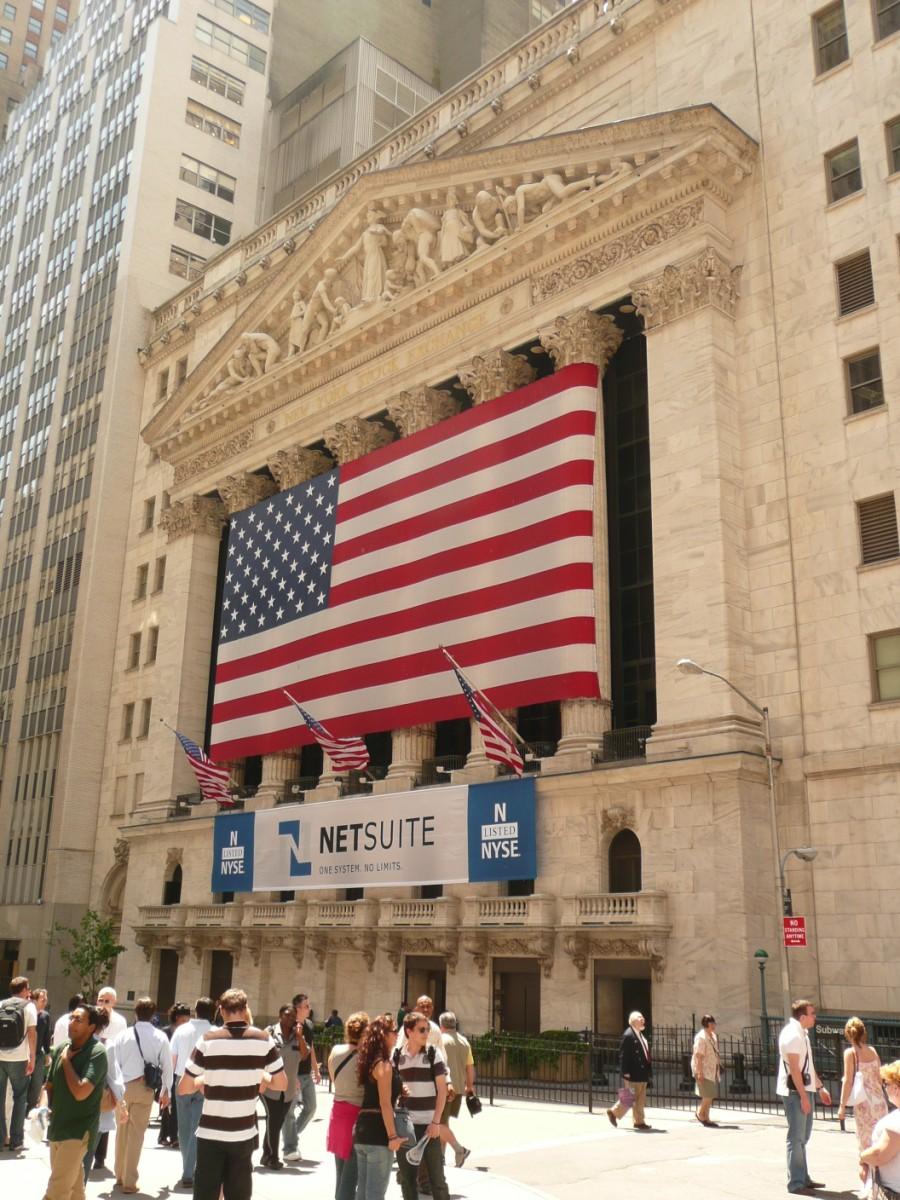 new york - borsa Foto new york - borsa