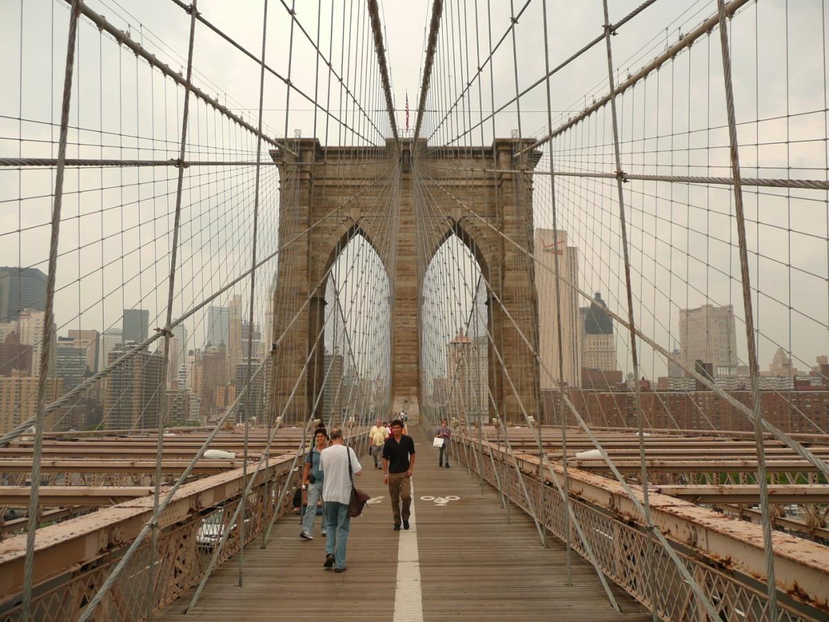 new york - brooklyn bridge Foto new york - brooklyn bridge
