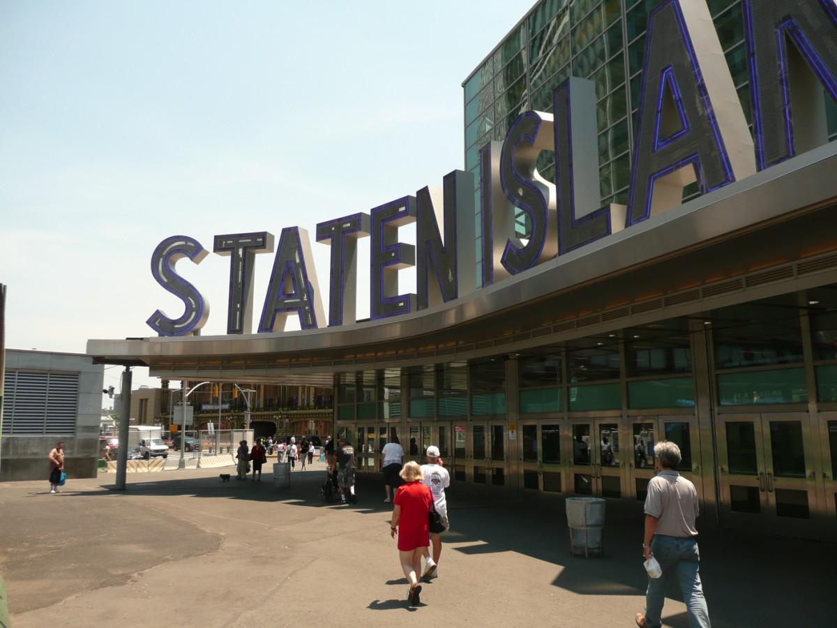 new york - staten island ferry Foto new york - staten island ferry