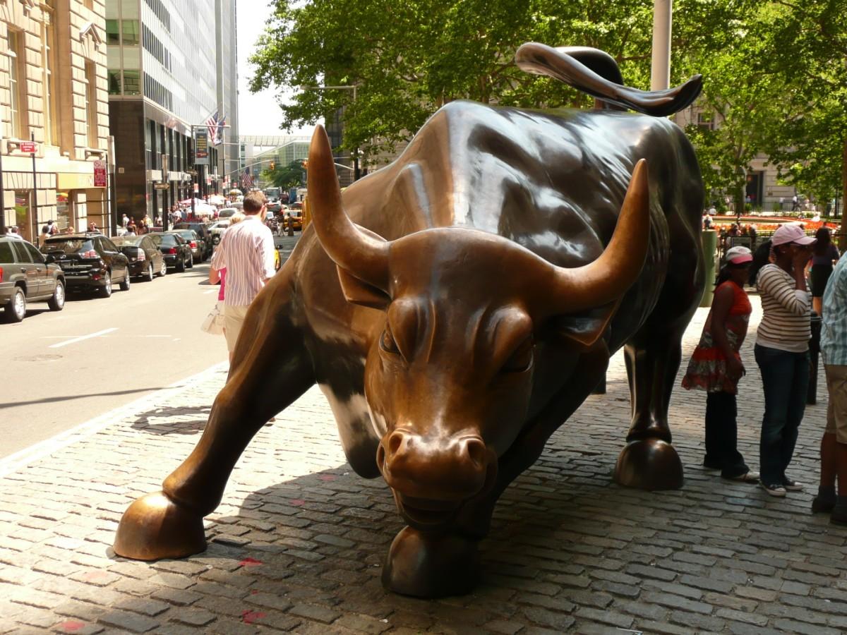 new york - toro di wall street Foto new york - toro di wall street