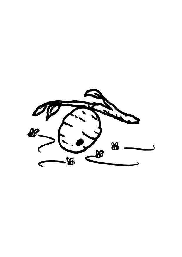 nido dapi Disegno da colorare nido dapi