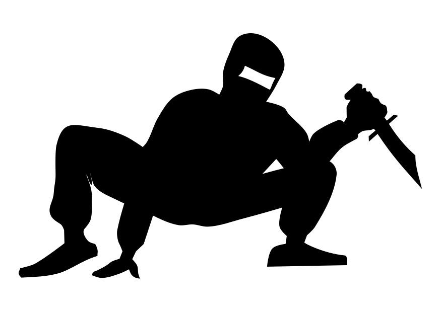 ninja Disegno da colorare ninja