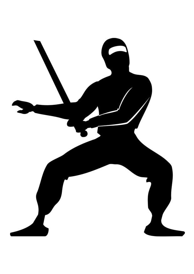 ninja Disegno da colorare ninja
