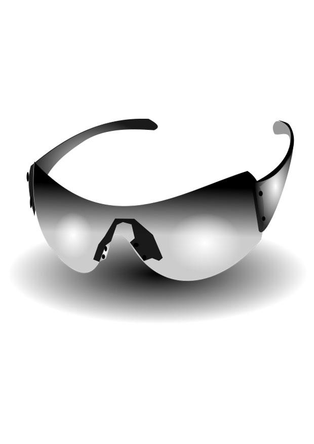 occhiali da sole Disegno da colorare occhiali da sole
