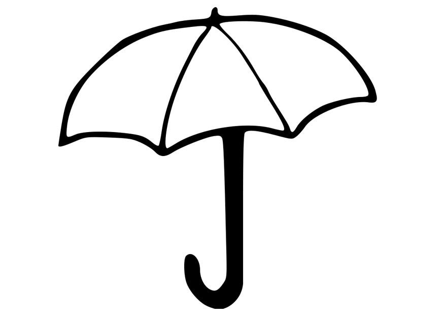 ombrella Disegno da colorare ombrella
