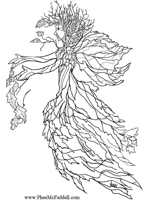 ometto di autunno Disegno da colorare ometto di autunno