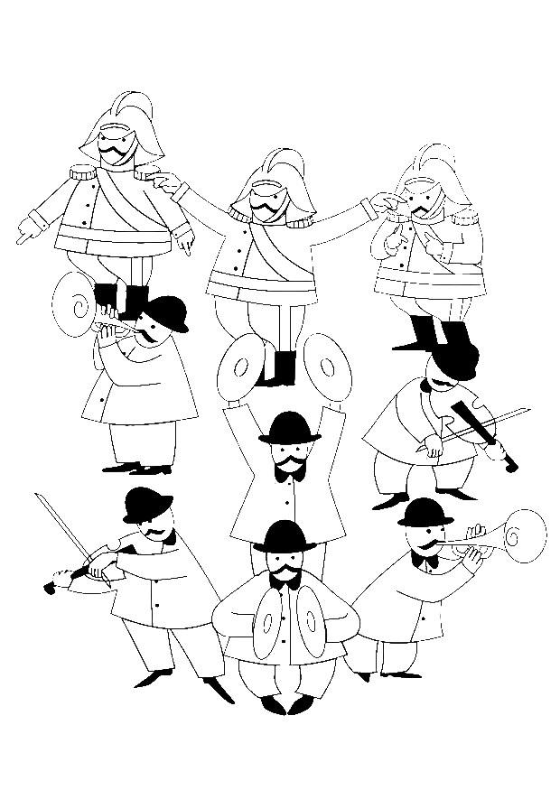 orchestra Disegno da colorare orchestra