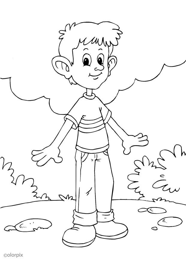orecchie grandi Disegno da colorare orecchie grandi