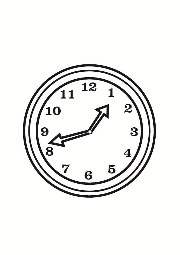orologio Disegno da colorare orologio