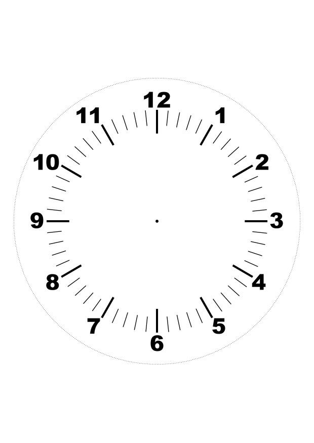 orologio Disegno da colorare orologio